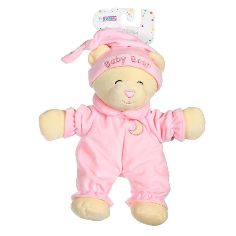  baby bear peluche ours rose 30 cm 